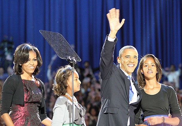 Başkanlık yarışının galibi Obama