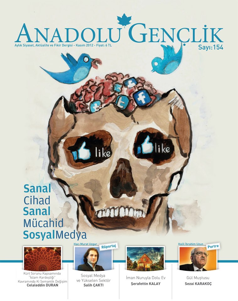 Anadolu Gençlik Dergisi Kasım sayı çıktı