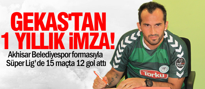 Gekas, Torku Konyaspor İle Sözleşme İmzaladı