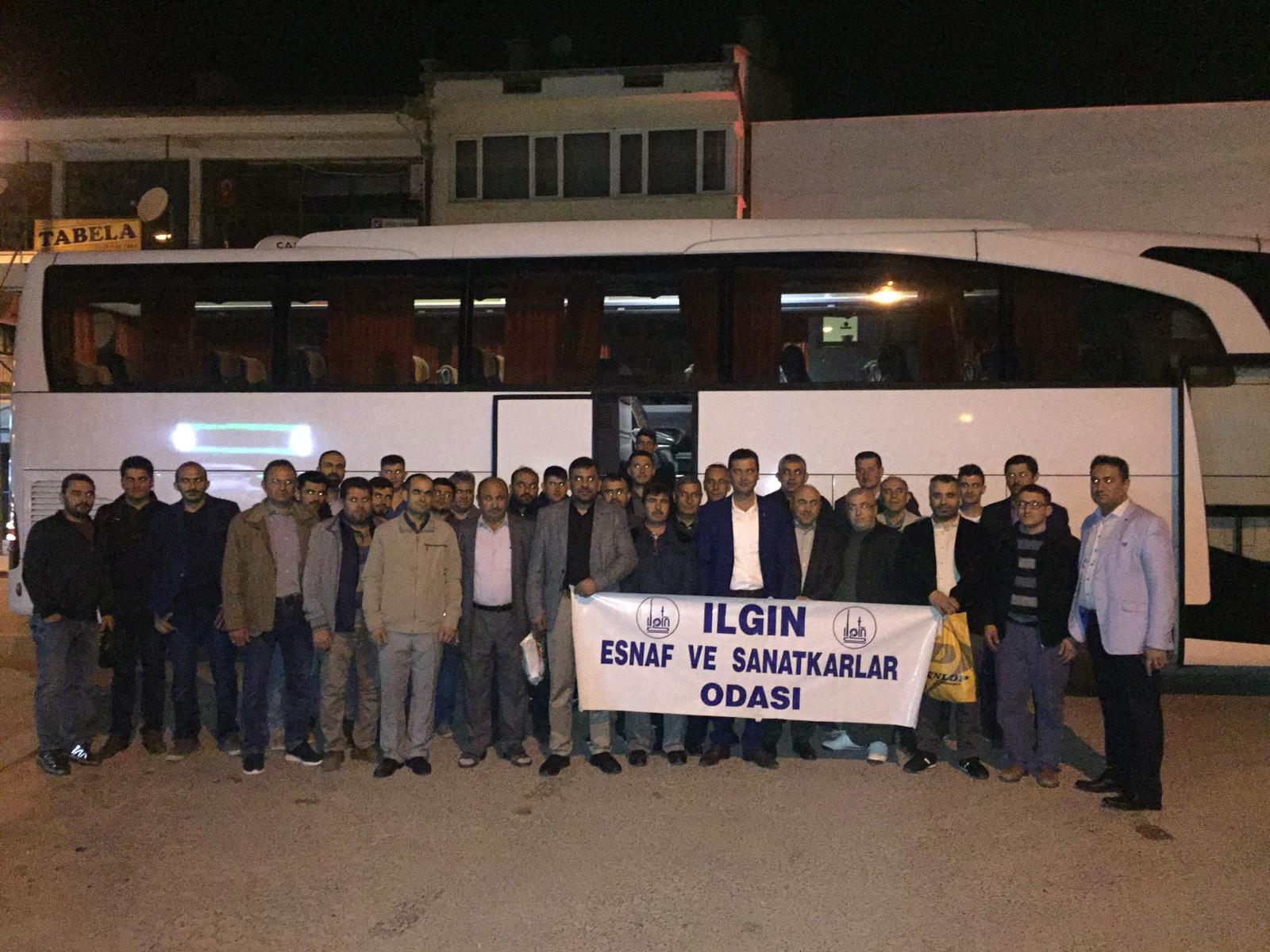 Ilgın Esnaf Odası üyelerini fuara götürdü ILGIN HAK HABER