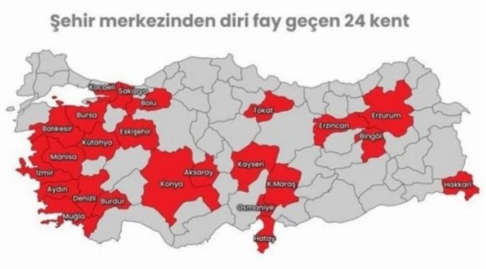 Konya’da deprem açısından en riskli 4 ilçe açıklandı